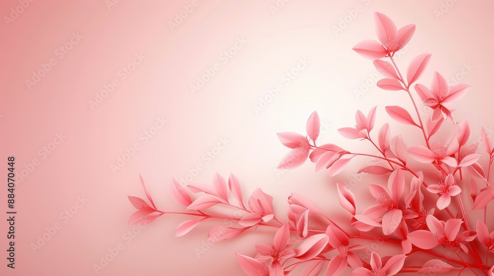 A pink flower with red leaves is the main focus of the image A pink flower with red leaves is the main focus of the image