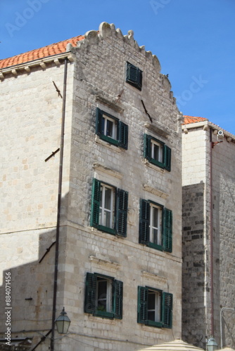 old house in the town