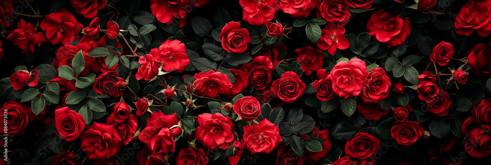 beautiful red rose flower in full frame background beautiful red rose flower in full frame background