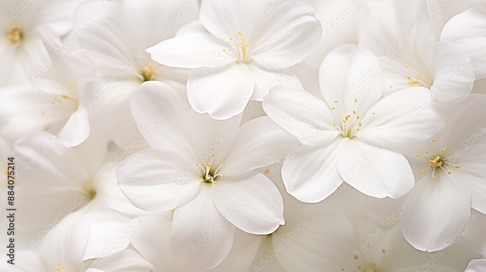 A Cluster of Delicate White Blossoms: Capturing Nature's Elegance A Cluster of Delicate White Blossoms: Capturing Nature's Elegance
