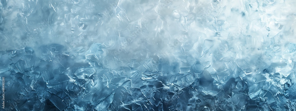 Snowy ice background. Pure white frost patterns ideal for seasonal or cold weather concepts Snowy ice background. Pure white frost patterns ideal for seasonal or cold weather concepts