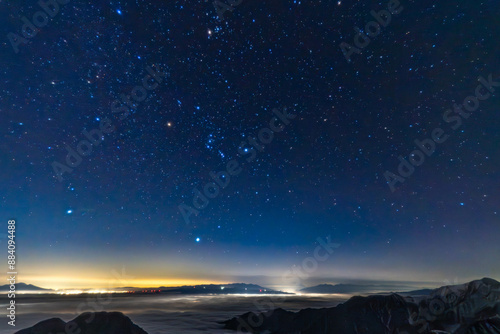 Wallpaper Mural 厳冬期 燕岳の夜空 Torontodigital.ca