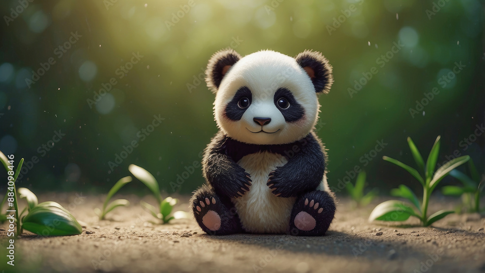 cute small toy panda bear cute small toy panda bear