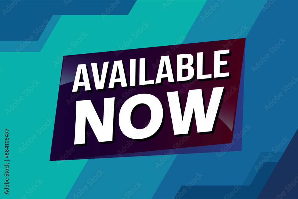 available now poster banner graphic design icon logo sign symbol social media website coupon
available now poster banner graphic design icon logo sign symbol social media website coupon