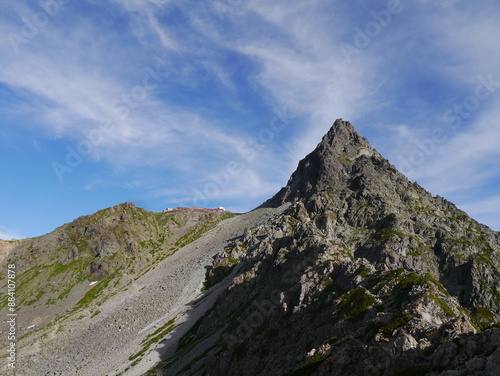 北アルプスの名峰「槍ヶ岳」 photo