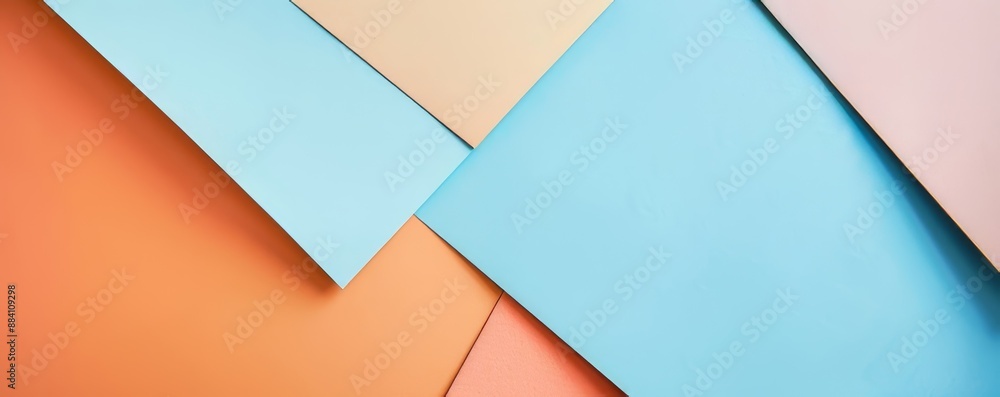 Background, colored sheets of paper Background, colored sheets of paper