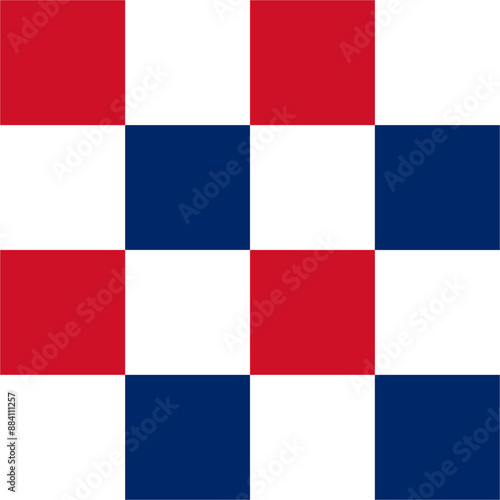 Free Download Seamless Checkered Red, White and Blue Seamless Pattern - GFXLoad