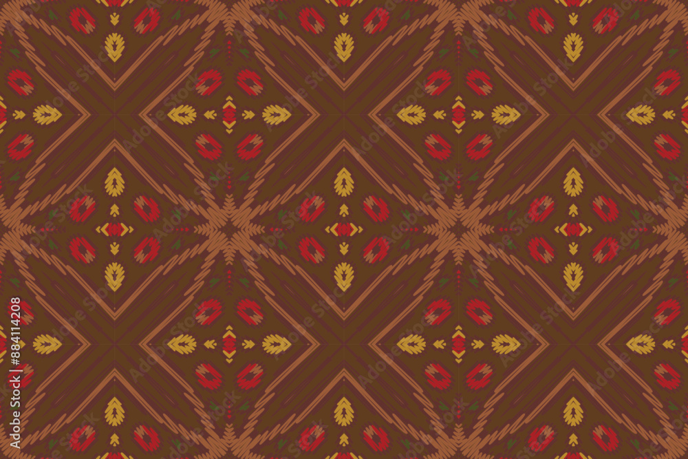 Ethnic abstract beautiful art. Ikat seamless pattern in tribal, folk embroidery, Mexican style. Aztec geometric art ornament print. Design for carpet, wallpaper, clothing, wrapping, fabric. Ethnic abstract beautiful art. Ikat seamless pattern in tribal, folk embroidery, Mexican style. Aztec geometric art ornament print. Design for carpet, wallpaper, clothing, wrapping, fabric.