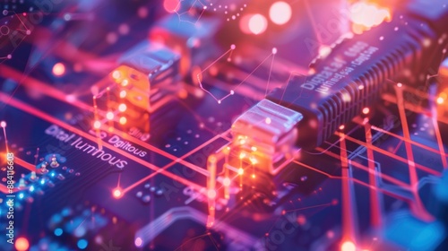 Circuit Board with Connections