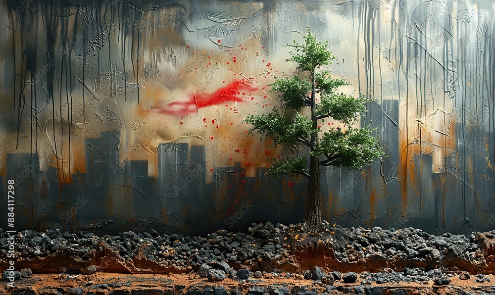 Obraz premium Pray for Beirut, Lebanon