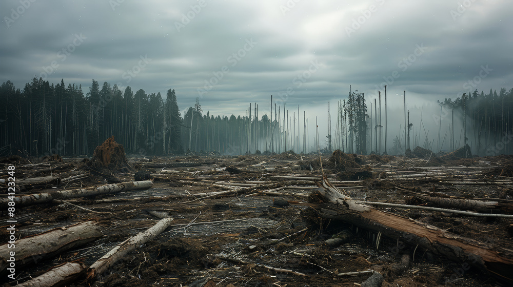 Echoes of Deforestation. Generative AI Echoes of Deforestation. Generative AI