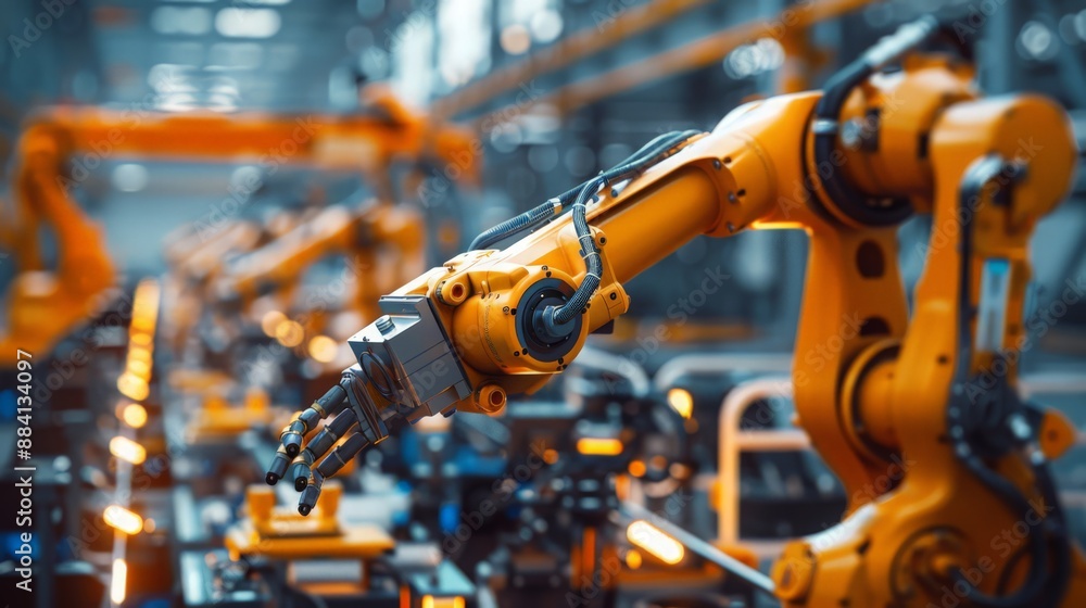 Our industrial factory leverages the latest robotic technologies to optimize production. Our industrial factory leverages the latest robotic technologies to optimize production.