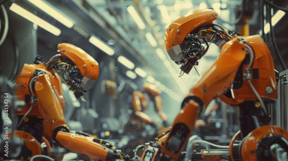 Our industrial factory showcases the power of robotics in manufacturing. Our industrial factory showcases the power of robotics in manufacturing.