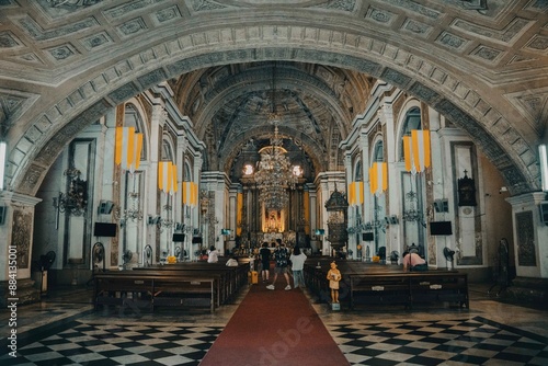 interior of the cathedral of st james photo