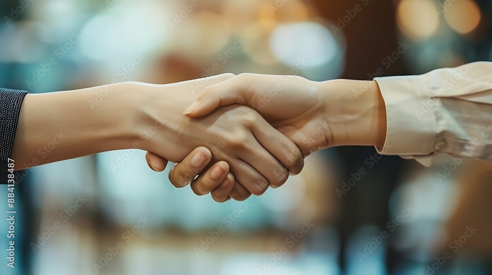 Handshake - A Symbol of Agreement Handshake - A Symbol of Agreement