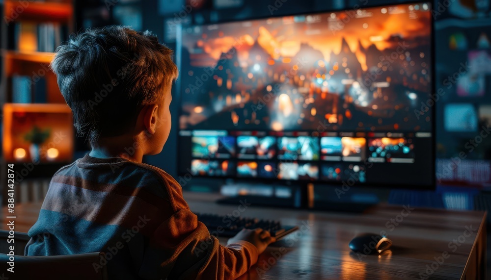 Virtual classroom with interactive 3D models, revolutionizing online education with immersive tech Virtual classroom with interactive 3D models, revolutionizing online education with immersive tech