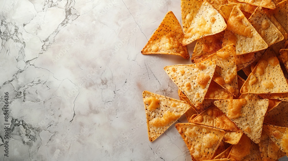 nachos background with copy space nachos background with copy space