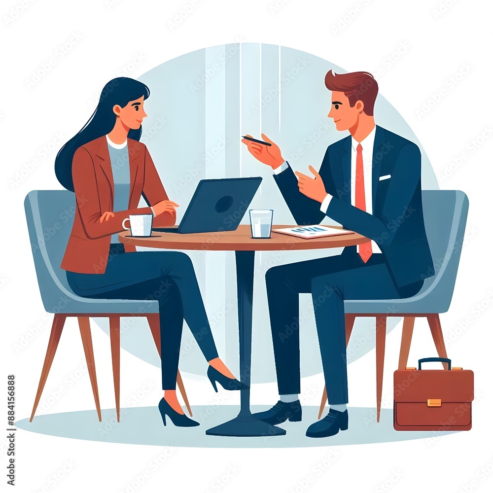 Obraz premium business people in office