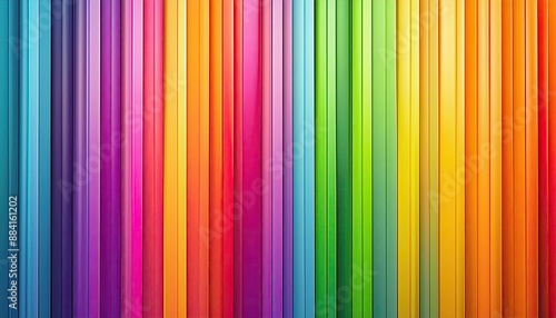 Rainbow background, A vibrant, abstract background featuring vertical stripes in a full spectrum of rainbow