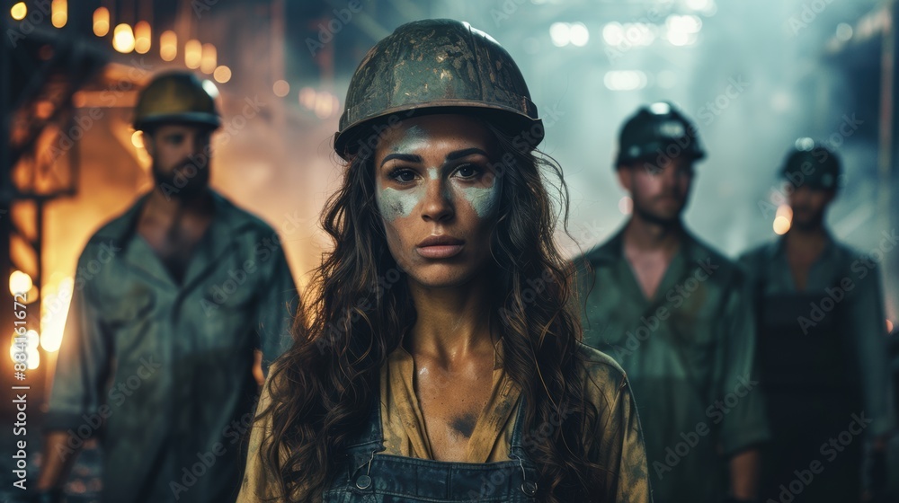 Female Worker in Industrial Setting
Worker's day, Labour Day. Female Worker in Industrial Setting
Worker's day, Labour Day.