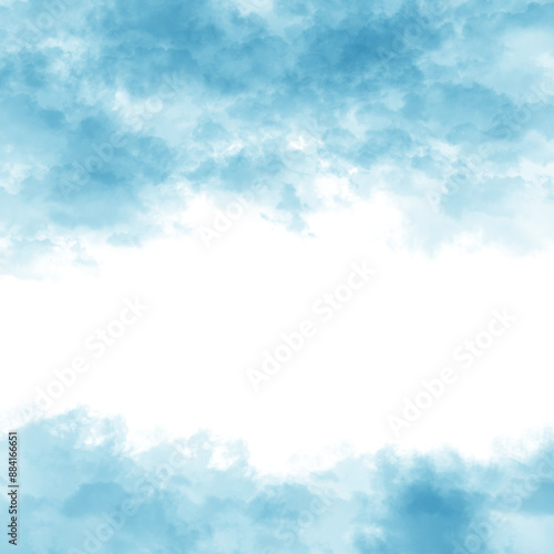 blue sky with clouds