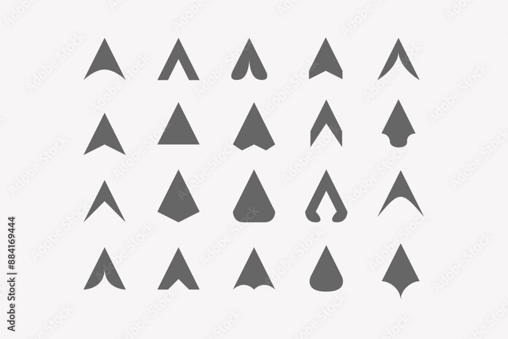 Illustration vector graphic of arrow head set collection. Good for icon or symbol Illustration vector graphic of arrow head set collection. Good for icon or symbol