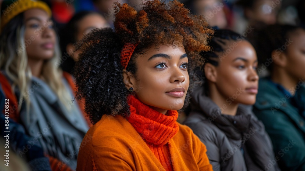 Diverse group of people participating in a mental health awareness rally Stock Photo with copy space Diverse group of people participating in a mental health awareness rally Stock Photo with copy space