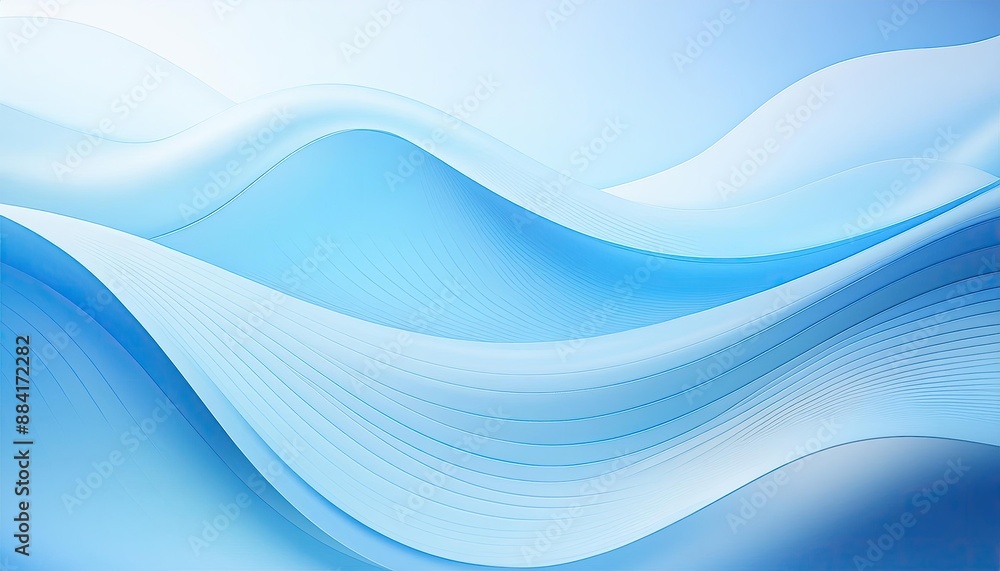 Light blue background, wavy light blue abstract background, abstract background with a smooth, gradient blend of light blue and white colors Light blue background, wavy light blue abstract background, abstract background with a smooth, gradient blend of light blue and white colors