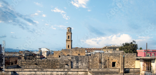 Vista panoramica della città di Calimera Tetti e Terrazze 882