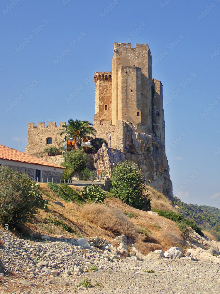 Fototapeta premium Cartolina di Roseto Capo Spulico 919