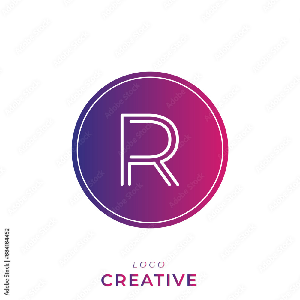R Creative Latter Logo Design. Branding Logo Design. Creative Logo Design. Logo Template. Vector illustration. Modern Design. Monogram Design. Brand Identity Design R Creative Latter Logo Design. Branding Logo Design. Creative Logo Design. Logo Template. Vector illustration. Modern Design. Monogram Design. Brand Identity Design