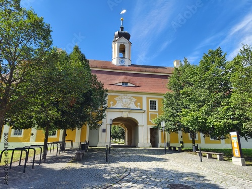 Schlossgarten und Barockschloss Rammenau