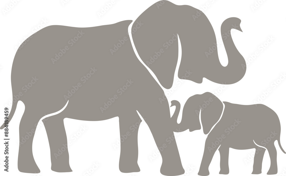 Elephant Vector Graphic Elephant Vector Graphic
