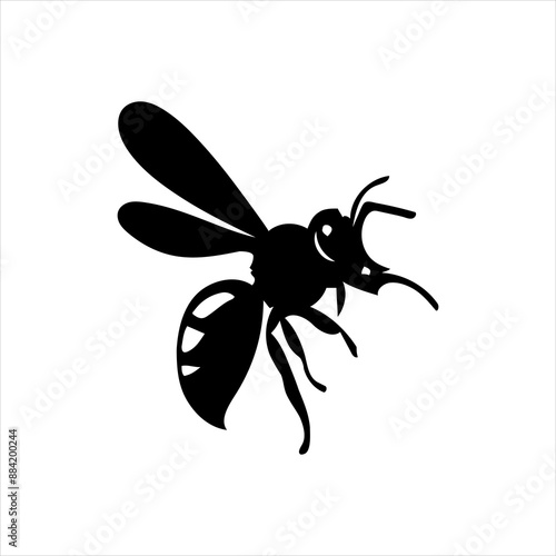 Bee Silhouette Vectors for Stunning Art Projects