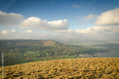 Lurigethan Mountain from Carn Neill in County Antrim photo