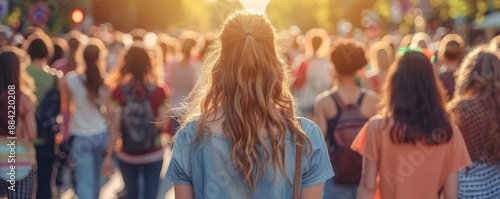 Community rally against sexual assault, Sexual Assault Awareness Month, activism and support