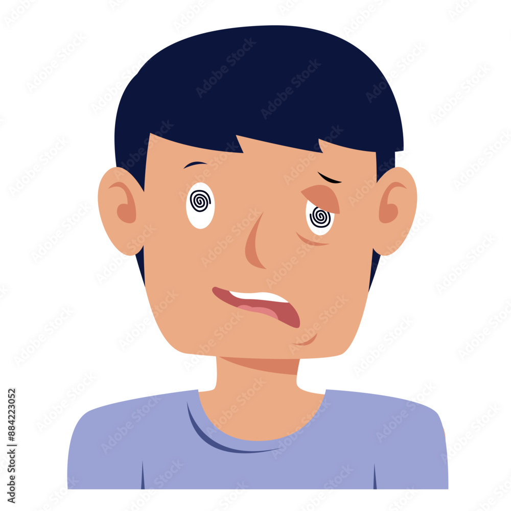 stroke disease symptom. vector illustration stroke disease symptom. vector illustration