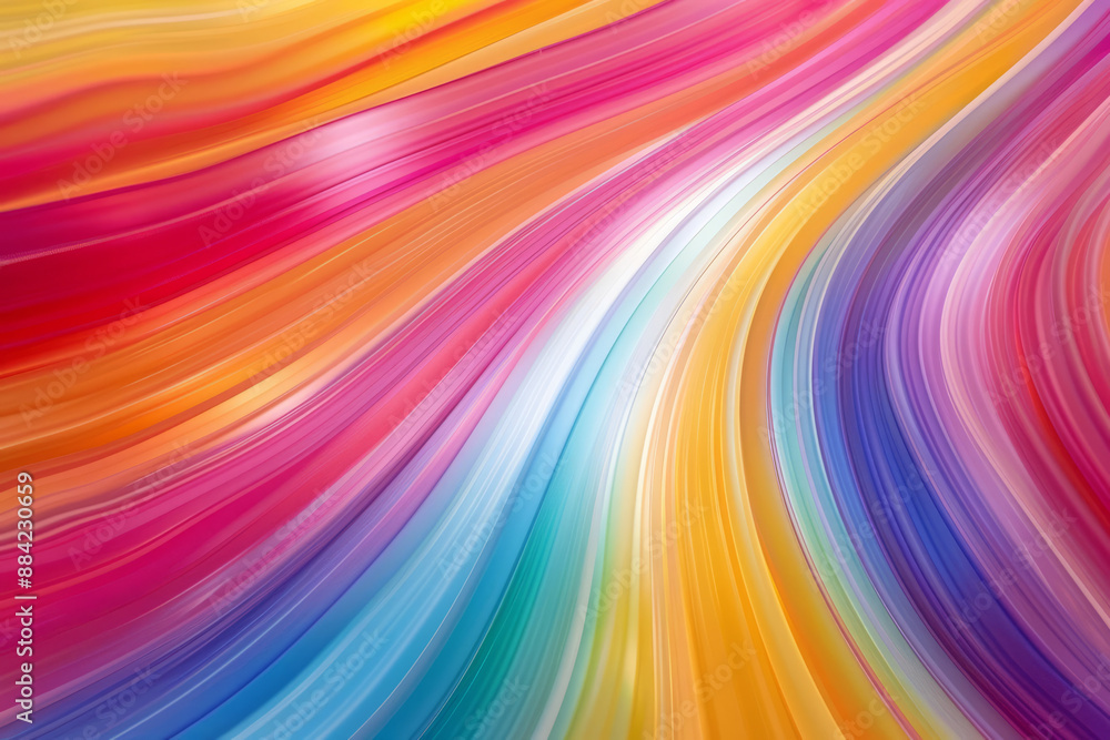 Bright vibrant abstract wavy pattern with a mix of colors Bright vibrant abstract wavy pattern with a mix of colors