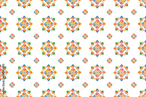 Vector seamless texture. Beautiful colored pattern for design and fashion with decorative elements. for prints fabric paper carpet wallpaper backdrop texture background industry.