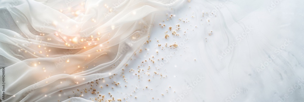 Elegant White and Grey Professional Background with Subtle Gold Accents and Negative Space Elegant White and Grey Professional Background with Subtle Gold Accents and Negative Space