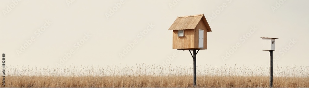 small wooden house triangular roof window front is small wooden house triangular roof window front is