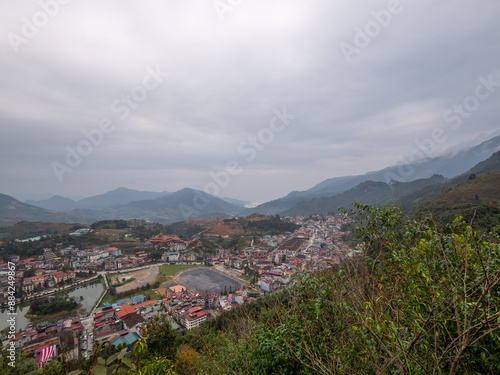 View form The Top of Sapa City Hill photo