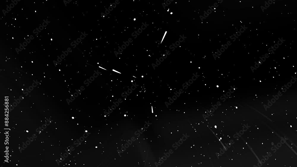falling stars and particle loop falling stars and particle loop