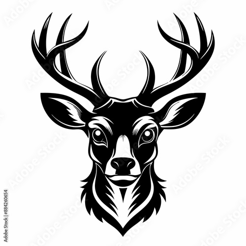 deer head vector