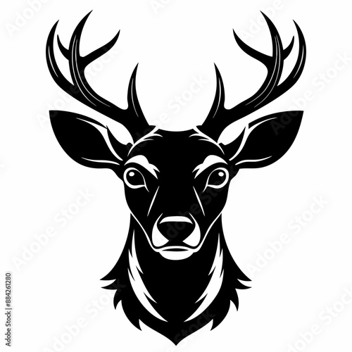 deer head vector