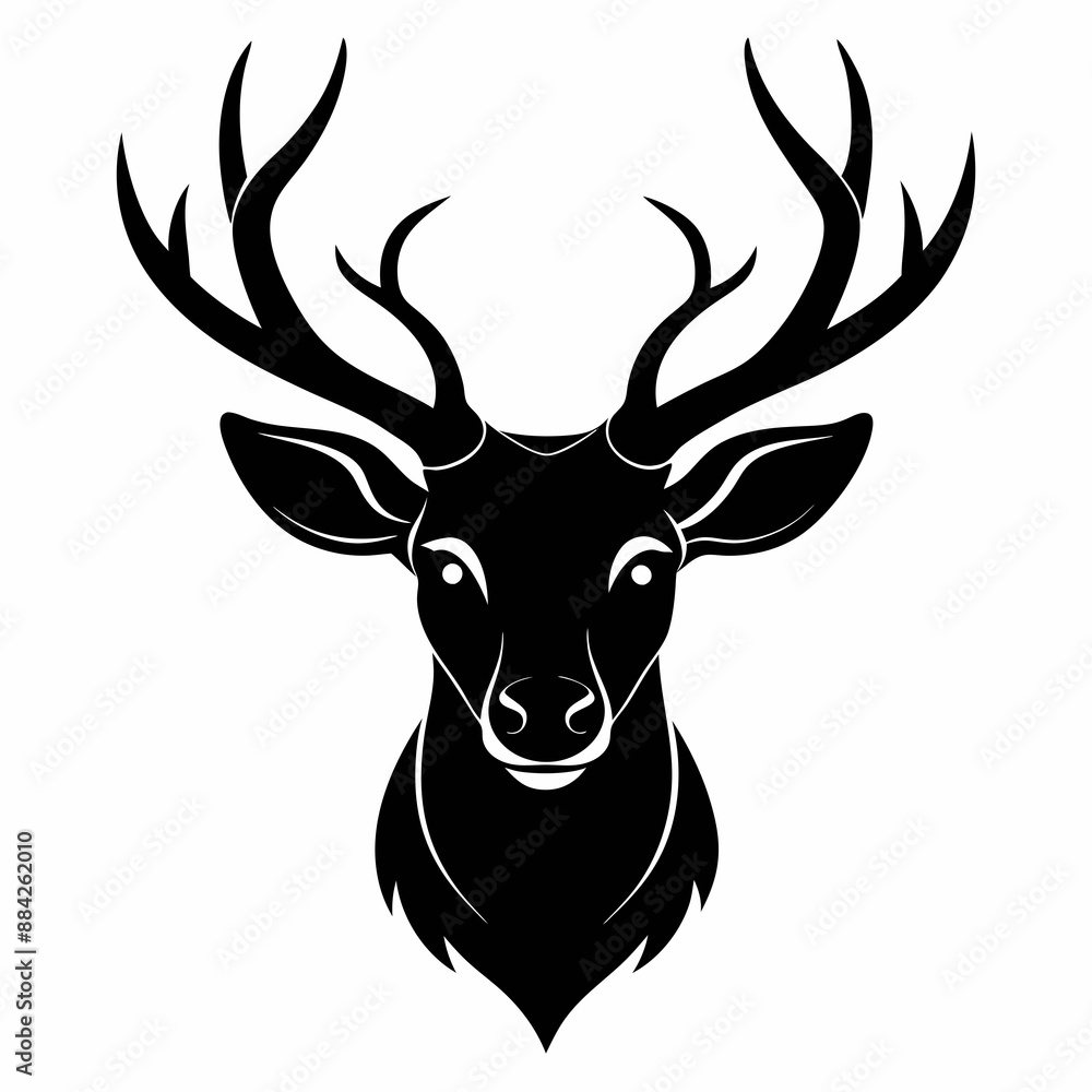 deer head vector deer head vector
