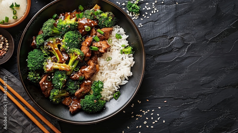 Beef and Broccoli Stir-Fry with Rice Beef and Broccoli Stir-Fry with Rice