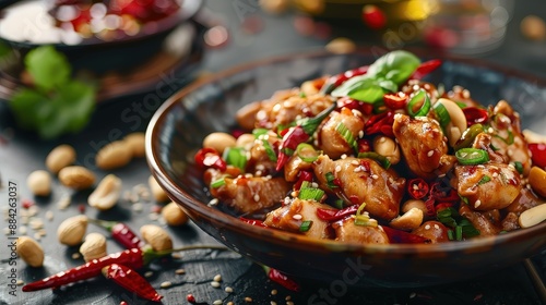 Delicious Kung Pao Chicken photo