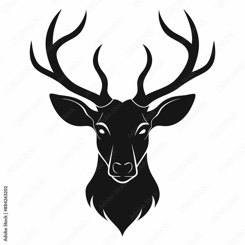 deer head vector deer head vector