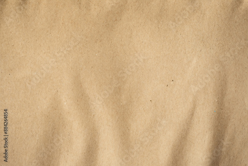 Crafted Vintage Brown Paper Texture with Copy Space